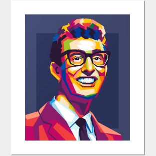 buddy holly Posters and Art